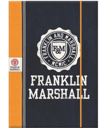 File Cardboard 3Flaps W/ Elastic Franklin & Marshall
