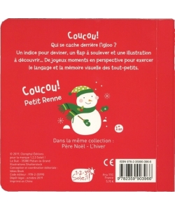 Coucou C Est Qui ? Le Petit Renne +Flaps