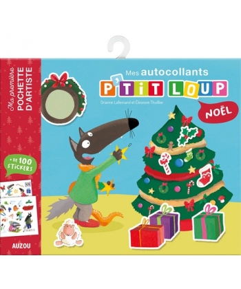 Ma Pochette D Artiste Mes Autocollants - P Tit Loup Noel + De 100 Stickers