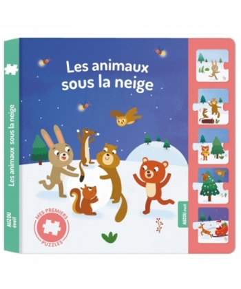 Mes Premiers Puzzles-Les Animaux Sous La Neige