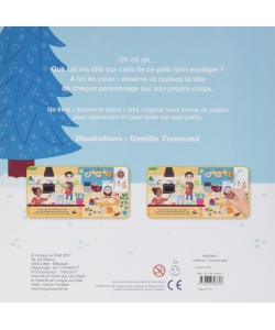 Trouve Et Place Les Jolies Frimousses - Observe Noel