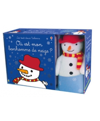 Les Tout-Doux Usborne - Ou Est Mon Bonhomme De Neige ? Livre Et Peluche