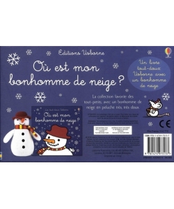 Les Tout-Doux Usborne - Ou Est Mon Bonhomme De Neige ? Livre Et Peluche