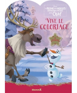 Disney La Reine Des Neiges Vive Le Coloriage ! (Joyeuses Fetes Avec Olaf) (Olaf Et Sven)
