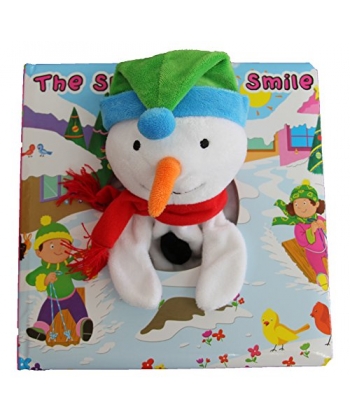 Large Hand Puppet Book - Snowman S Smile