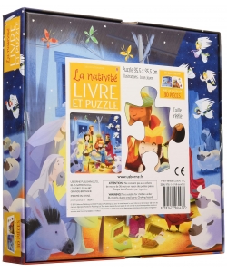 Coffret La Nativite (Livre + Puzzle De 30 Pieces)