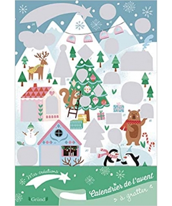 Mes Creations Calendrier De L Avent A Gratter