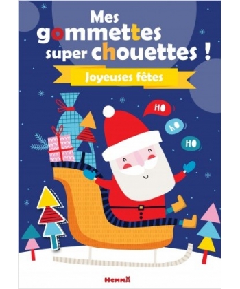 Mes Gommettes Super Chouettes ! Noel (Pere Noel)