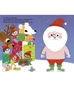 J Habille Le Pere Noel Livre Puzzle