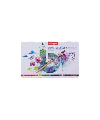 Colored Pencil Aquarelle Bruynzeel Expression 36/Pack 60313036