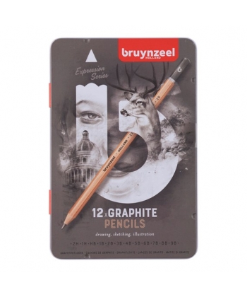 Pencil Bruynzeel Expression Graphite 12/Pack 60311012