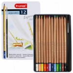 Colored Pencil Aquarelle Bruynzeel Expression 12 Colors 7735M12