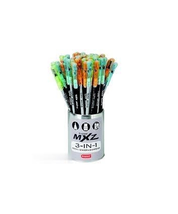 Pencil Bruynzeel Mxz 3 In 1 Penciltop Drum 1195R60