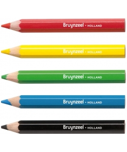 Colored Pencil Bruynzeel Shorties 20/Pack