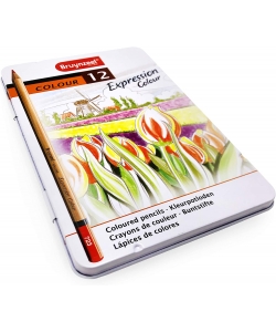 Colored Pencil Bruynzeel Expression 12/Pack