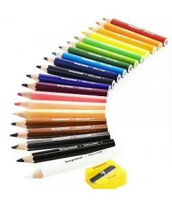 Colored Pencil Bruynzeel Short Thick 20/Pack 60112020