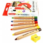 Colored Pencil Bruynzeel Soft 6/Pack 60119006