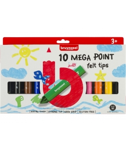 Marker Bruynzeel Megapoint 10/Pack 60122002
