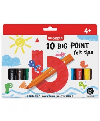 Marker Bruynzeel Big Point 10/Pack 60122010