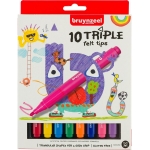 Marker Bruynzeel Triple 10/Pack 60123010