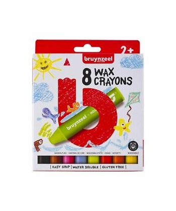 Wax Crayon Bruynzeel 8/Pack 60131008