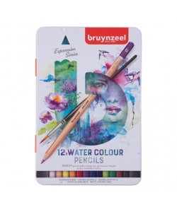 Colored Pencil Aquarelle Bruynzeel Expression 12/Pack 60313012