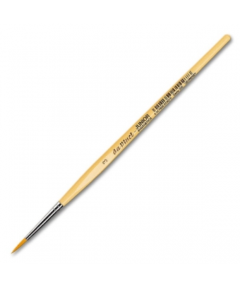 Davinci Junior Brush Round Golden Synthetic Fibres 303 . Size 3