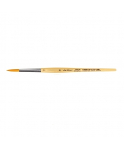 Davinci Junior Brush Round Golden Synthetic Fibres 303 . Size 10