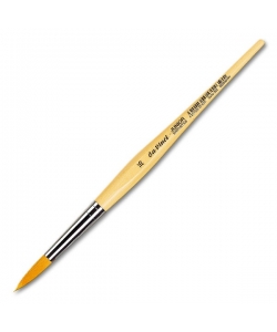 Da Vinci Junior Brush Round Golden Synthetic Fibres 303 . Size 16
