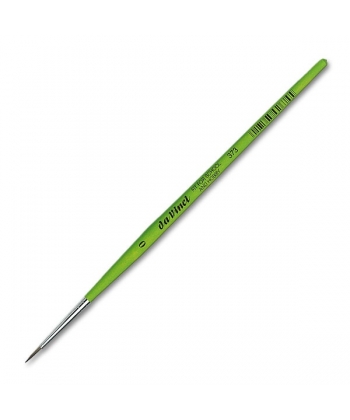 Da Vinci Brush Round Fit Green Matt Handle School&Hobby 373 . Size 0