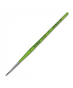 Davinci Brush Round Fit Green Matt Handle School&Hobby 373 . Size 2