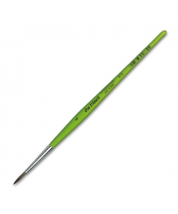 Davinci Brush Round Fit Green Matt Handle School&Hobby 373 . Size 4