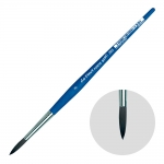 Davinci Forte Basic Brush Round Blue Matt Handle 393 . Size 8