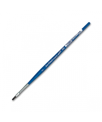 Davinci Forte Basic Brush Flat Blue Matt Handle 394 . Size 2