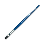 Davinci Forte Basic Brush Flat Blue Matt Handle 394 .Size 8