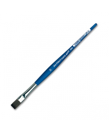 Davinci Forte Basic Brush Flat Blue Matt Handle 394 . Size 10