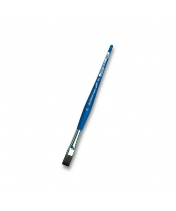 Davinci Forte Basic Brush Flat Blue Matt Handle 394 . Size 12