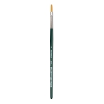Davinci Nova One Stroke Brush Golden Synthetic Hair 1370 . Size 2