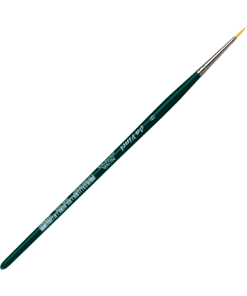 Davinci Nova Water Colour Brush Golden Synthetic Hair 1570 . Size 0