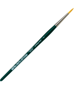 Davinci Nova Water Colour Brush Golden Synthetic Hair 1570 . Size 4