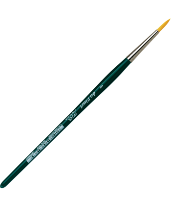 Davinci Nova Water Colour Brush Golden Synthetic Hair 1570 . Size 4
