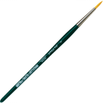 Davinci Nova Water Colour Brush Golden Synthetic Hair 1570 . Size 4