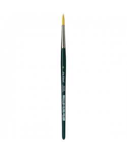 Davinci Nova Water Colour Brush Golden Synthetic Hair 1570 . Size 6
