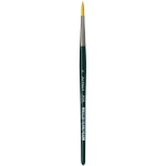 Davinci Nova Water Colour Brush Golden Synthetic Hair 1570 . Size 6