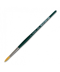 Davinci Nova Water Colour Brush Golden Synthetic Hair 1570 . Size 8