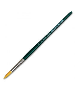 Davinci Nova Water Colour Brush Golden Synthetic Hair 1570 . Size 10