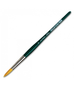 Davinci Nova Water Colour Brush Golden Synthetic Hair 1570 . Size 12