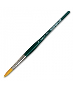 Davinci Nova Water Colour Brush Golden Synthetic Hair 1570 . Size 14