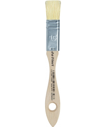Davinci Mottler White Chinese Bristles 2470 . Size 15