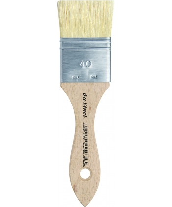 Davinci Mottler White Chinese Bristles 2470 . Size 40